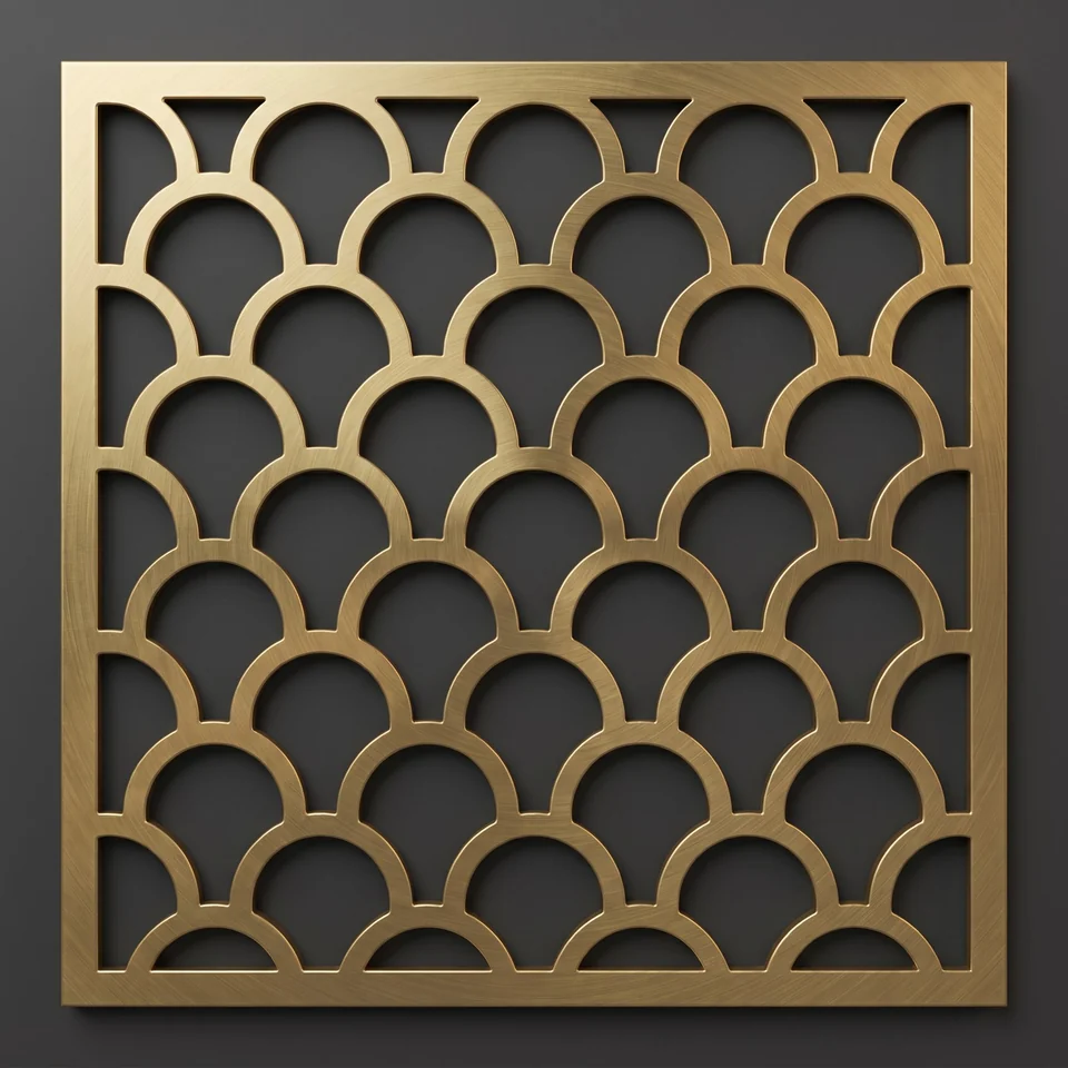 Forma metal grille pattern