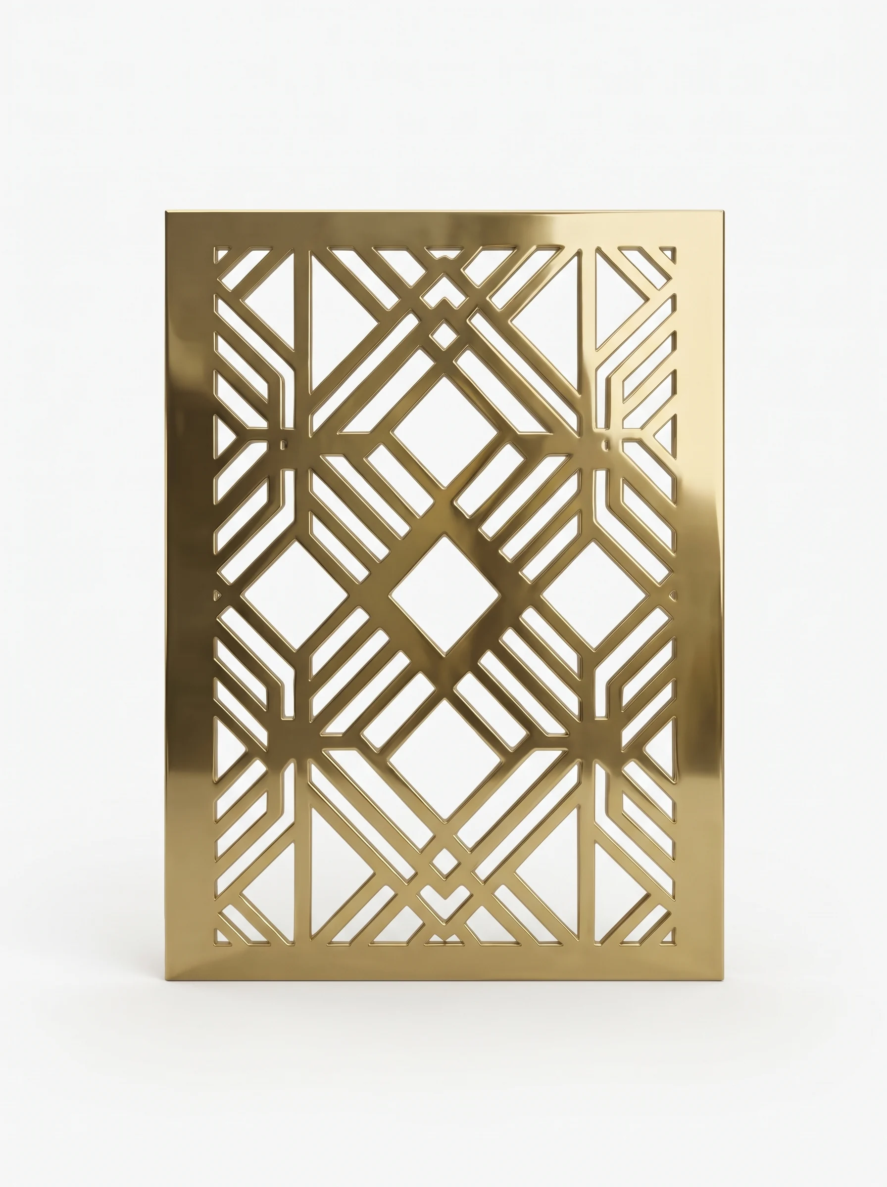 Polished brass